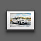 Have a car drawn - car as a drawing/poster - auto portrait gift for car lovers