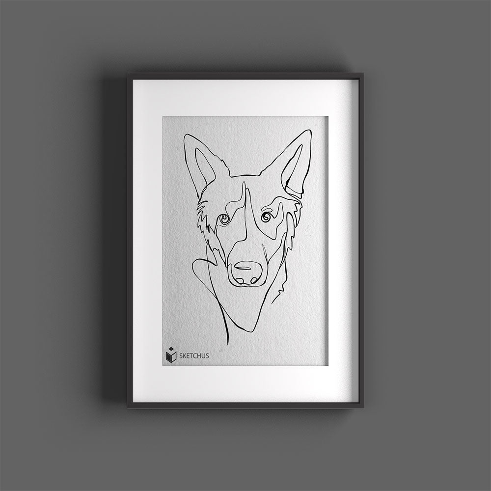 Convert Photo to Line Drawing - One Line Art